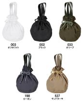 リップストップ ドローストリングバッグ