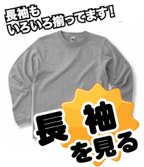 Tシャツ<br />
長袖Tシャツ<br />
アンダーシャツにもご利用できます！